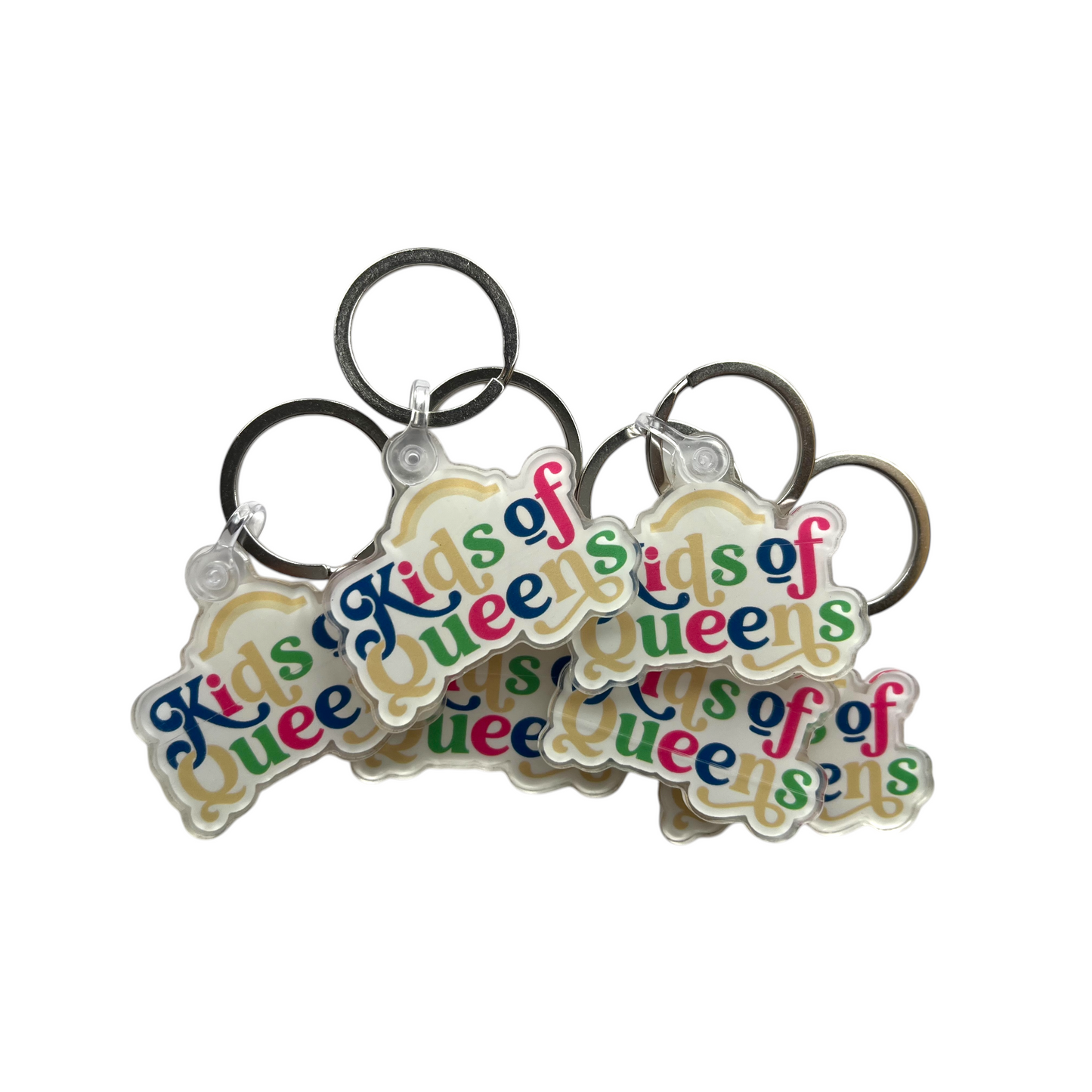 Kids of Queens Keychains (pack of 3)